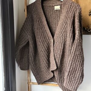 Babaa Chocolate Brown Women's Cardigan